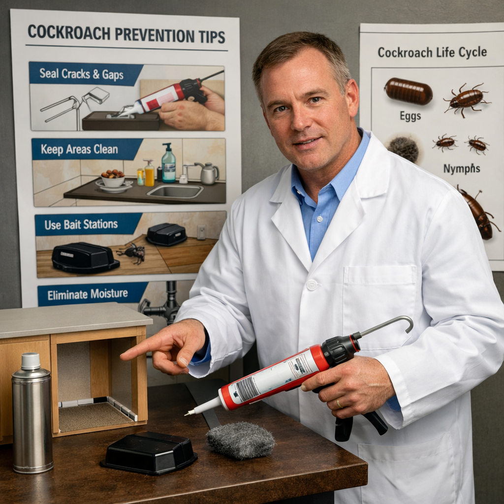 Como Prevenir Infestações de Baratas